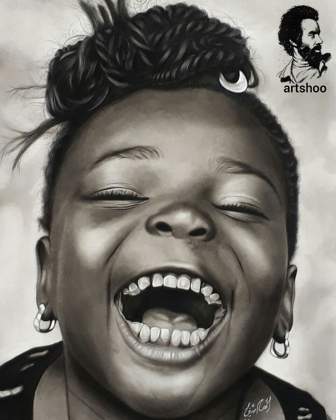 نقاشی سیاه قلم اورژینال